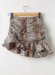 Jupe courte marron LOAVIES pour femme seconde vue