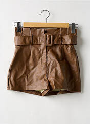 Short marron BOOHOO pour femme seconde vue