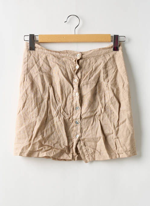 Jupe courte beige NASTY GAL pour femme