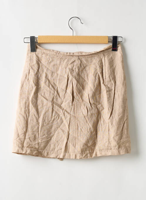 Jupe courte beige NASTY GAL pour femme