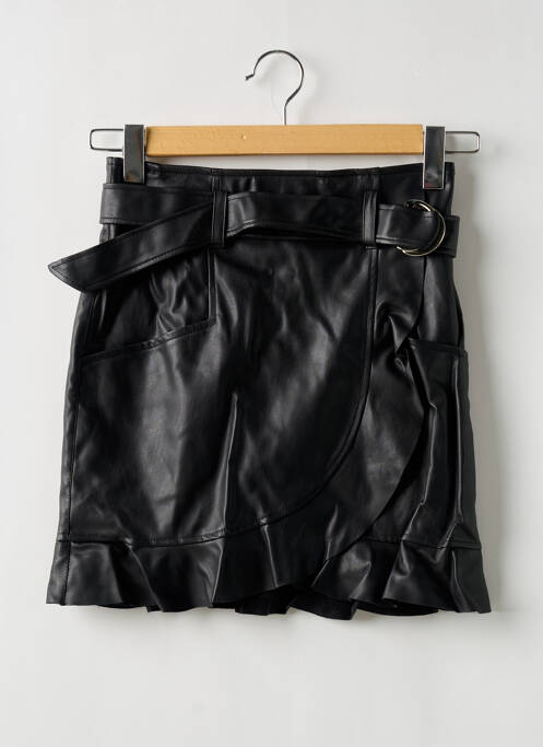 Jupe courte noir LENNY B pour femme