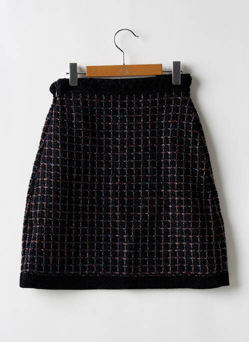 Jupe courte noir SANDRO pour femme