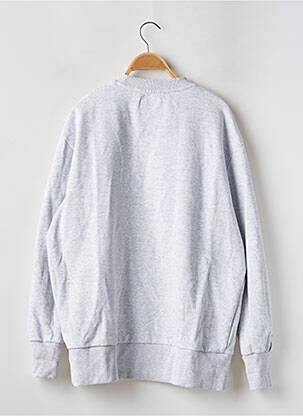Sweat-shirt manches longues manches longues gris SUPERDRY homme