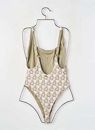 Maillot de bain 1 pièce haut bandeau haut bandeau vert LOUNGE femme