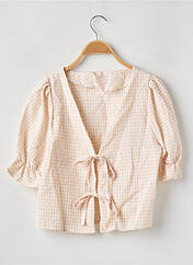 Blouse beige SANS MARQUE pour femme seconde vue