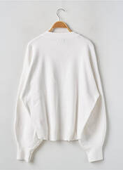 Pull blanc LOAVIES pour femme seconde vue