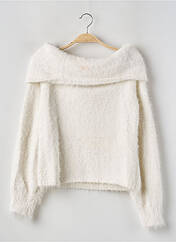 Pull blanc NA-KD pour femme seconde vue