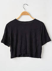 Top noir BOOHOO pour femme seconde vue