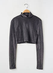 Top noir ROTATE pour femme seconde vue