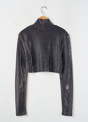 Top noir ROTATE pour femme seconde vue