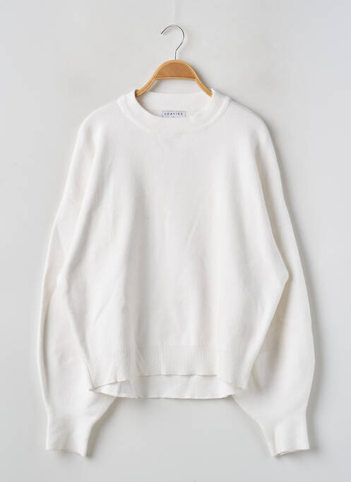 Pull blanc LOAVIES pour femme