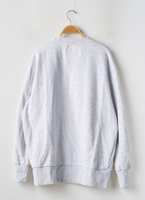 Sweat-shirt gris SUPERDRY pour homme