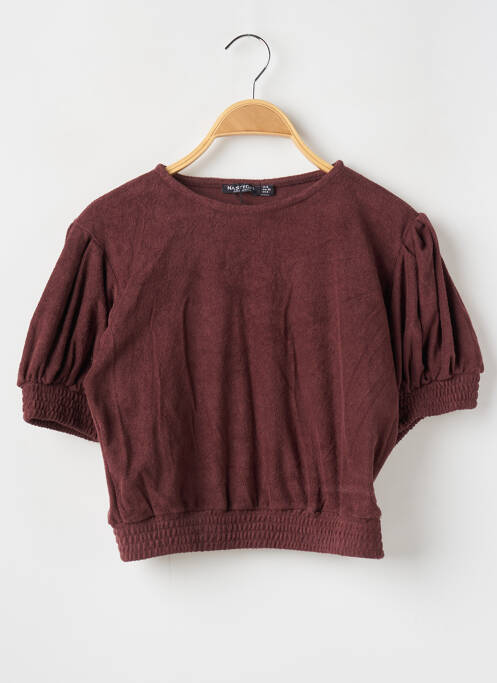 Top marron NASTY GAL pour femme