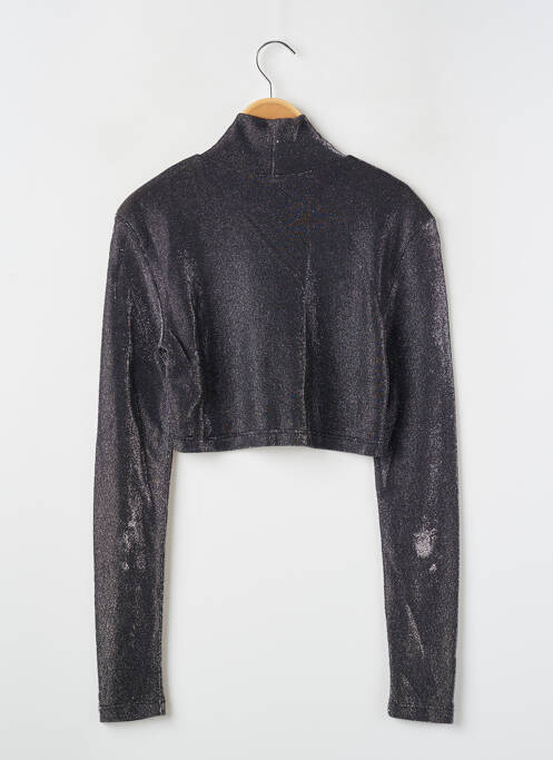 Top noir ROTATE pour femme