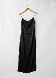 Robe longue coupe fluide fines bretelles noir KARMA KOMA femme