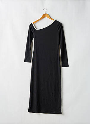 Robe longue manches longues manches longues noir NA-KD femme