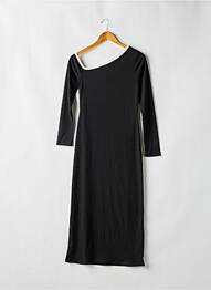 Robe longue manches longues manches longues noir NA-KD femme
