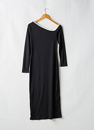 Robe longue manches longues manches longues noir NA-KD femme