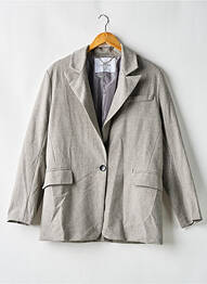 Blazer poches gris LOAVIES femme