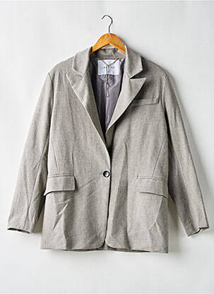 Blazer poches gris LOAVIES femme