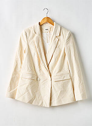 Blazer poches beige REIKO femme