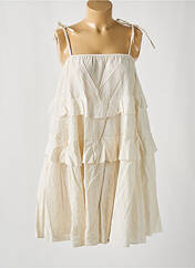 Robe courte beige EASY CLOTHES pour femme seconde vue