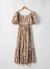 Robe longue marron NASTY GAL pour femme seconde vue