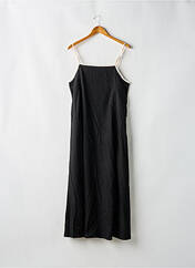 Robe longue noir SANS MARQUE pour femme seconde vue