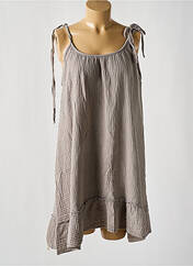Robe mi-longue gris EASY CLOTHES pour femme seconde vue