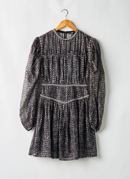 Robe courte noir MAJE pour femme