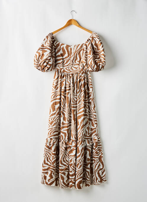 Robe longue marron NASTY GAL pour femme