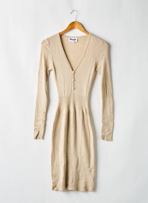 Robe pull beige ROUJE pour femme
