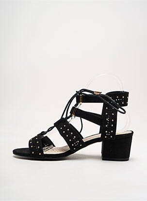 Sandales/nu pieds talon bottier talon de 4 à 6cm noir CASSIS COTE D'AZUR femme