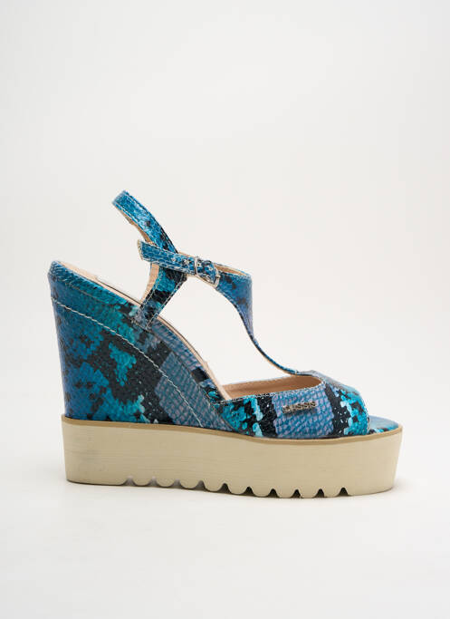 Sandales/Nu pieds bleu CASSIS COTE D'AZUR pour femme