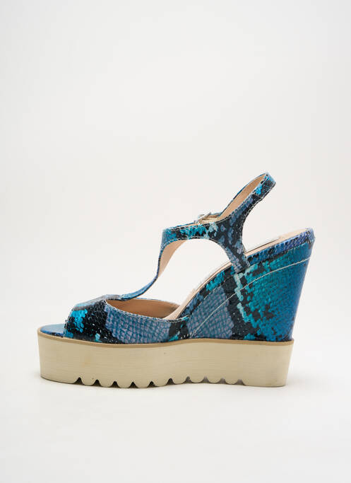 Sandales/Nu pieds bleu CASSIS COTE D'AZUR pour femme