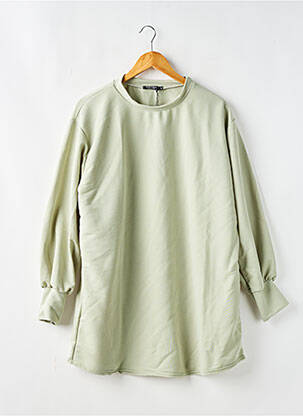 Robe courte manches longues manches longues vert NASTY GAL femme