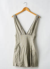 Robe courte vert ZARA pour femme seconde vue