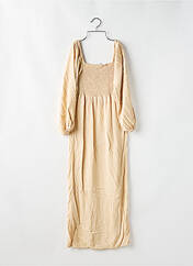 Robe longue beige MARYNE pour femme seconde vue