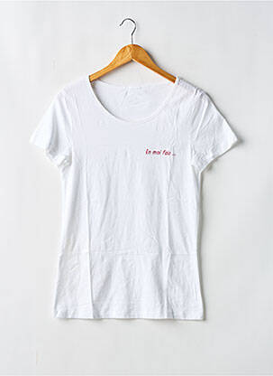T-shirt blanc SANS MARQUE pour femme