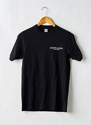 T-shirt noir SPORTY & RICH pour femme
