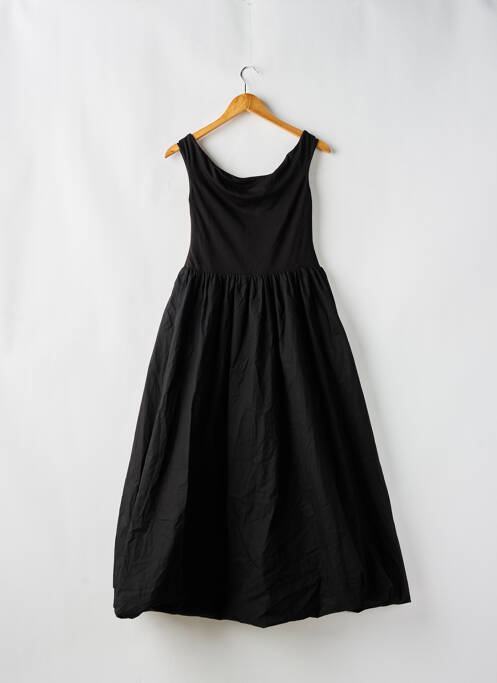 Robe longue noir NA-KD pour femme