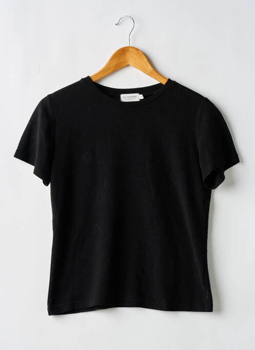 Top noir LILI SIDONIO pour femme