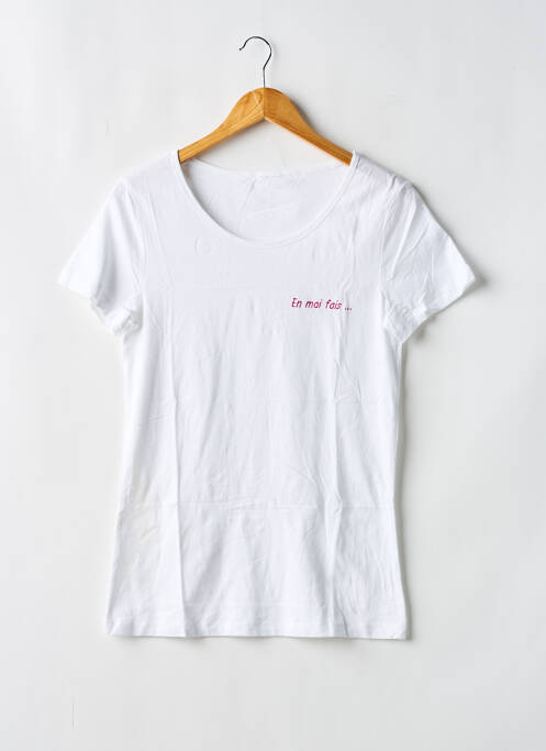 T-shirt blanc SANS MARQUE pour femme