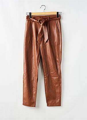 Pantalon slim taille haute taille haute marron DOROTHY PERKINS femme