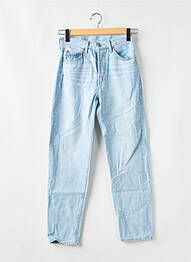 Jeans coupe droite taille haute taille haute bleu LEVIS femme
