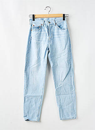 Jeans coupe droite taille haute taille haute bleu LEVIS femme
