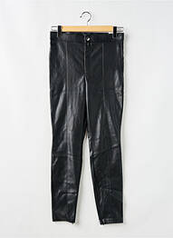 Pantalon slim skinny taille haute noir ZARA femme