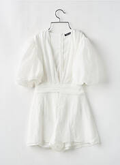 Combishort blanc NASTY GAL pour femme seconde vue