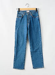 Jeans coupe droite bleu NA-KD pour femme seconde vue
