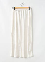 Jupe longue blanc LOUNGE pour femme seconde vue